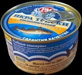 Консервы Икра трески 200гр. ж/б ТМ рыбное меню