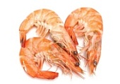 Креветка королевская 41/50 шт/кг ваннамей 1кг вар.морож., в панцире